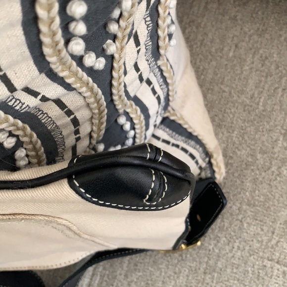 Vintage Coach Canvas Purse - Picture 11 of 16